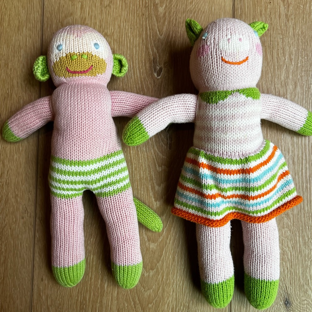 Blabla dolls monkey and pig